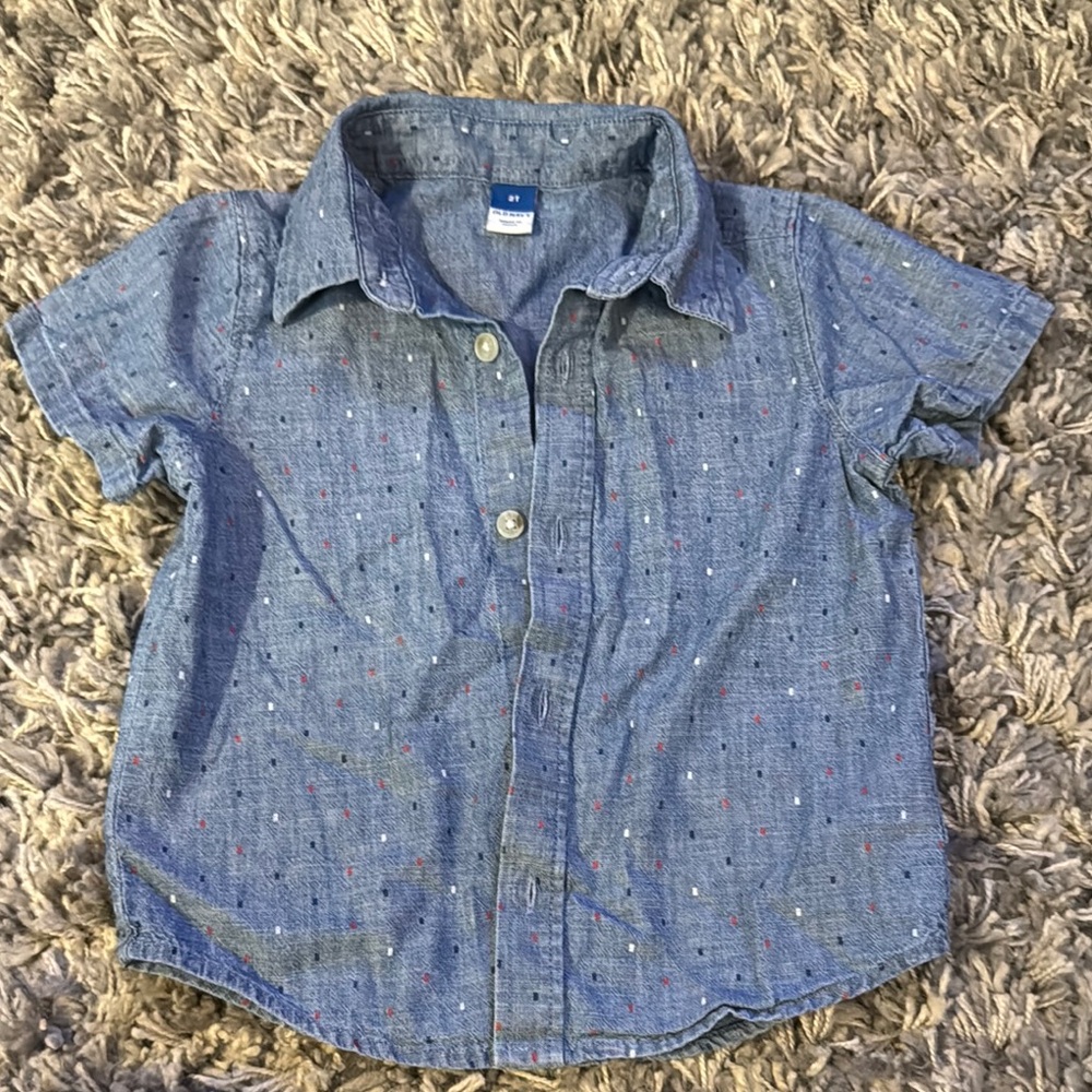 Toddler Button down TShirt
